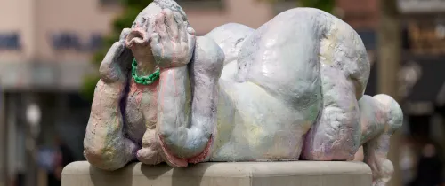 Nieuwe sculpturen op de campus